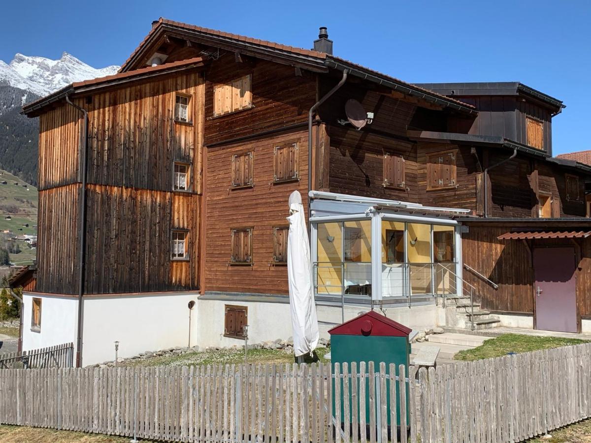 Casa Steilalva - Grosszuegiges Chalet Fuer Erholsamen Familienurlaub Surrein 외부 사진