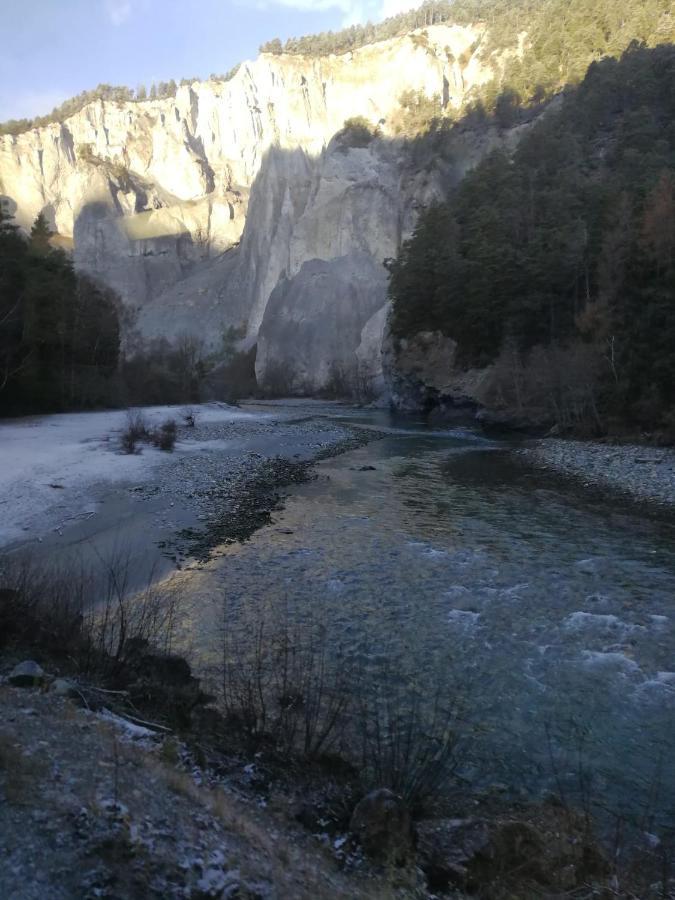 Casa Steilalva - Grosszuegiges Chalet Fuer Erholsamen Familienurlaub Surrein 외부 사진