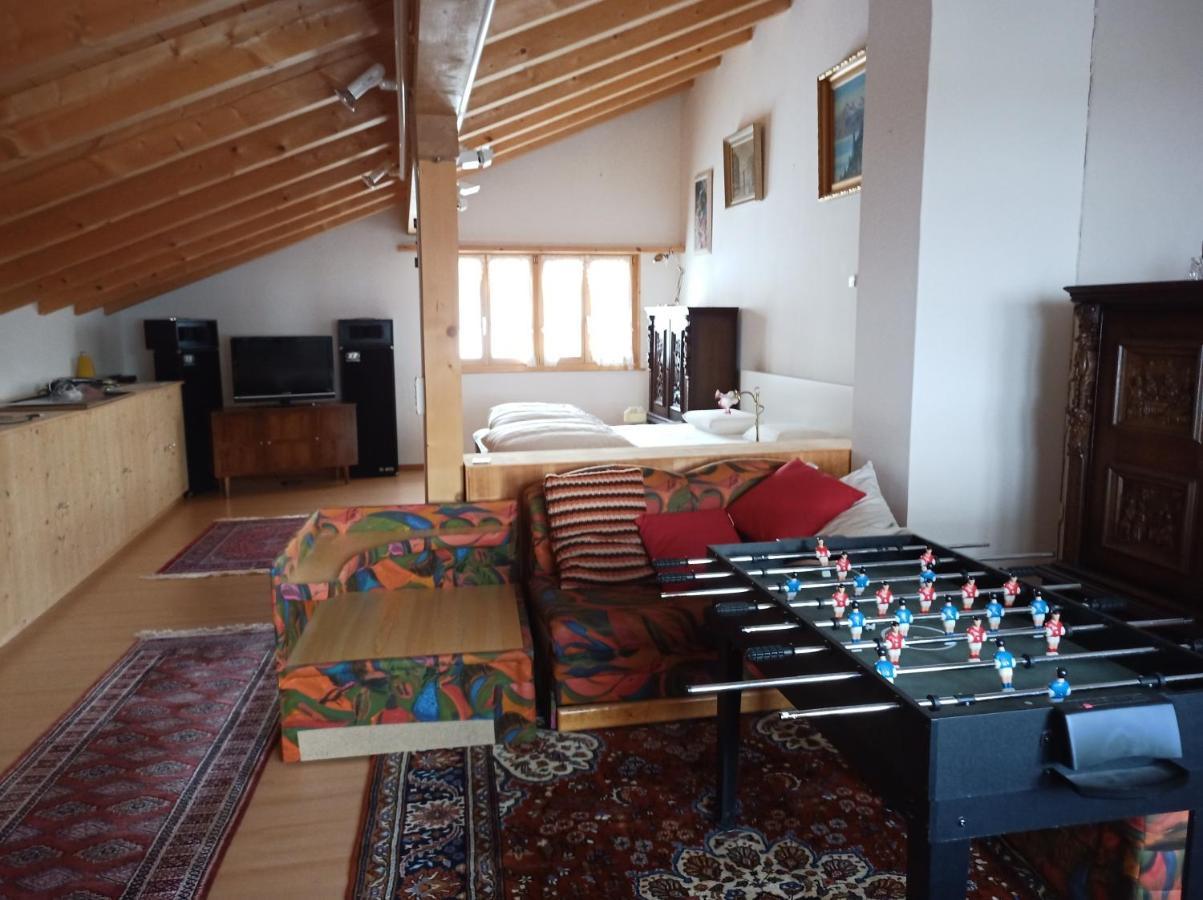 Casa Steilalva - Grosszuegiges Chalet Fuer Erholsamen Familienurlaub Surrein 외부 사진